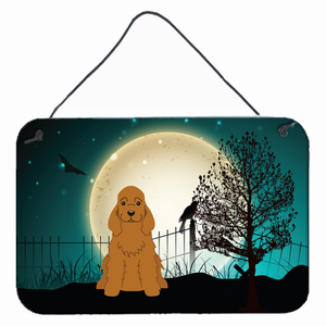 Halloween Scary Design with Dog Wall or Door Hanging Prints - 638508442888