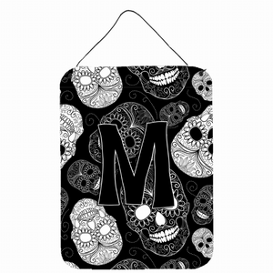 Letter Day of the Dead Skulls Wall or Door Hanging Prints - 638508029034