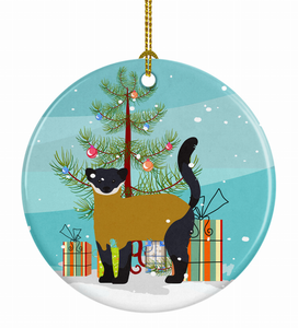 Animal Christmas Ceramic Ornament - 652259329854