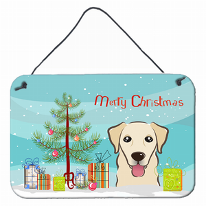 Christmas Tree and Dog Art Wall or Door Hanging Prints - 638508144171