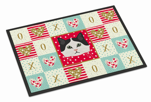 Cat Face XOXO Mat - 194030292259