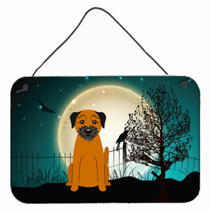 Halloween Scary Design with Dog Wall or Door Hanging Prints - 638508442321