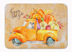 Happy Fall Dog Art Mat - 652259325672