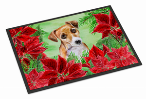 Poinsettas Dog Artwork Mat - 652259189229