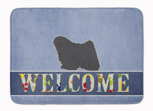 Dog Breed Print Machine Washable Memory Foam Welcome Mat - 638508703590