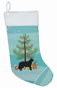 Christmas Tree and Dog on Christmas Stocking - 194030056868