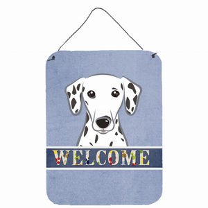 Welcome Design with Dog Wall or Door Hanging Prints - 638508006219