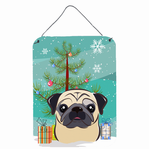 Christmas Tree and Dog Art Wall or Door Hanging Prints - 638508105486