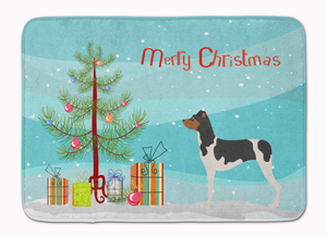 Merry Christmas Tree Dog Machine Washable Memory Foam Mat - 638508998187