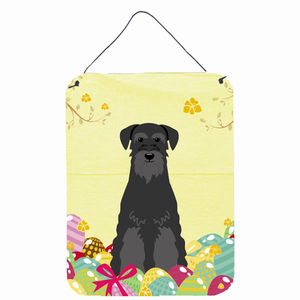 Easter Eggs Design with Dog Wall or Door Hanging Prints - 638508756350