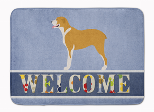 Dog Breed Themed Welcome Machine Washable Memory Foam Mat - 638508982100