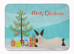 Rabbit Christmas Machine Washable Memory Foam Mat - 652259132362