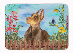 Spring Dog Art Machine Washable Memory Foam Mat - 652259184040