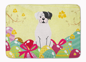 Easter Eggs Dog Art Machine Washable Memory Foam Mat - 638508785374