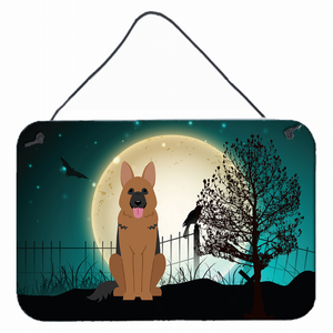 Halloween Scary Design with Dog Wall or Door Hanging Prints - 638508442604