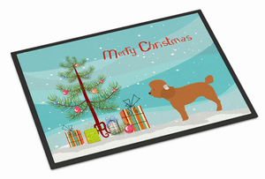 Merry Christmas Tree Dog Indoor or Outdoor Mat - 638508994141