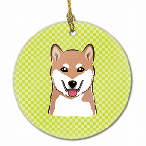 Dog Portrait on Ceramic Ornament - 615872908684