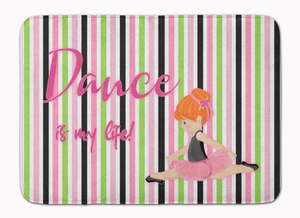 Dancer Art Machine Washable Memory Foam Mat - 638508680402