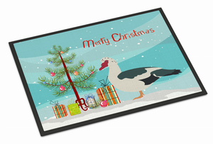 Duck Art Christmas Indoor or Outdoor Mat - 652259117413