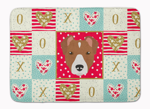 Multi Themed Dog Face XOXO Mat - 194030301821
