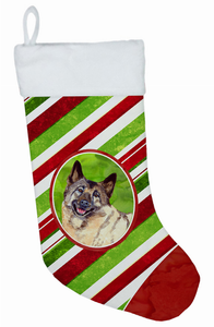 Dog and Christmas Candy Christmas Stocking - 705332016995