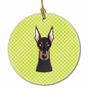 Dog Portrait on Ceramic Ornament - 615872908882