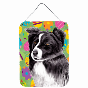 Easter Eggtravaganza Design with Dog Wall or Door Hanging Prints - 617375992160