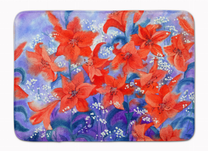 Flowers/Trees Themed Art Machine Washable Memory Foam Mat - 638508644749