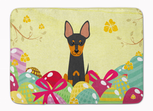Easter Eggs Dog Art Machine Washable Memory Foam Mat - 638508785329