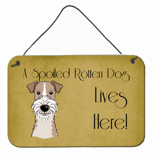 Dog Lives Here Design Wall or Door Hanging Prints - 638508005342