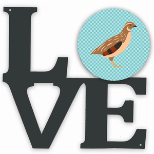 Bird Profile Artwork Metal LOVE Wall Decor - 194030203569