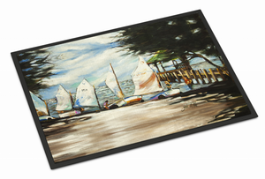 Sailboat Art by Jean McKee Mat - 615872940165