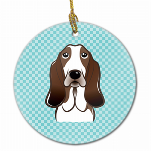 Dog Portrait on Ceramic Ornament - 615872907625