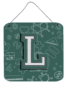 Back to School Initial Wall or Door Hanging Prints - 615872985685