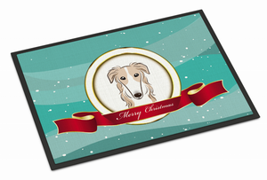 Merry Christmas Dog Art Indoor or Outdoor Mat - 638508098320