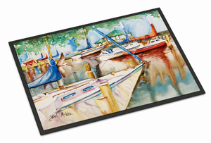 Sailboat Art by Jean McKee Mat - 615872939824