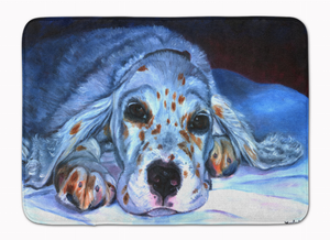 Dog Art Machine Washable Memory Foam Mat - 638508626066