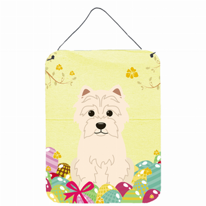 Easter Eggs Design with Dog Wall or Door Hanging Prints - 638508756459