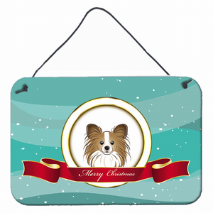 Merry Christmas Design with Dog Art Wall or Door Hanging Prints - 638508099761