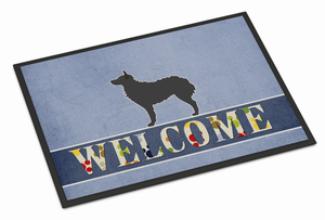 Dog Breed Print Indoor or Outdoor Welcome Mat - 638508697172