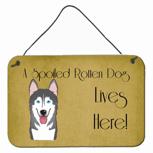 Dog Lives Here Design Wall or Door Hanging Prints - 638508005052