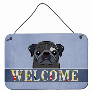 Welcome Design with Dog Wall or Door Hanging Prints - 638508001160