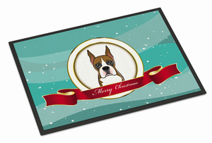 Merry Christmas Dog Art Indoor or Outdoor Mat - 638508098894