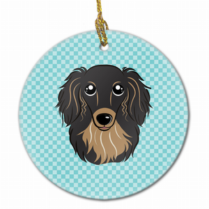 Dog Portrait on Ceramic Ornament - 615872907328