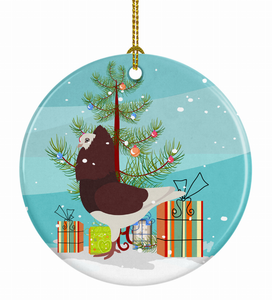 Doves & Pigeons Christmas Ceramic Ornament - 652259330591