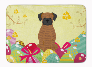 Easter Eggs Dog Art Machine Washable Memory Foam Mat - 638508785404