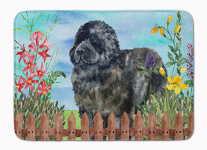 Spring Dog Art Machine Washable Memory Foam Mat - 652259183661