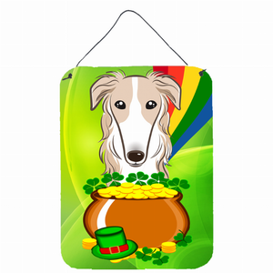 St. Patrick's Day Design with Dog Wall or Door Hanging Prints - 638508211293