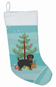 Christmas Tree and Dog on Christmas Stocking - 194030056950