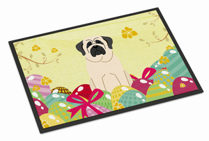 Easter Eggs Dog Art Indoor or Outdoor Mat - 638508775948